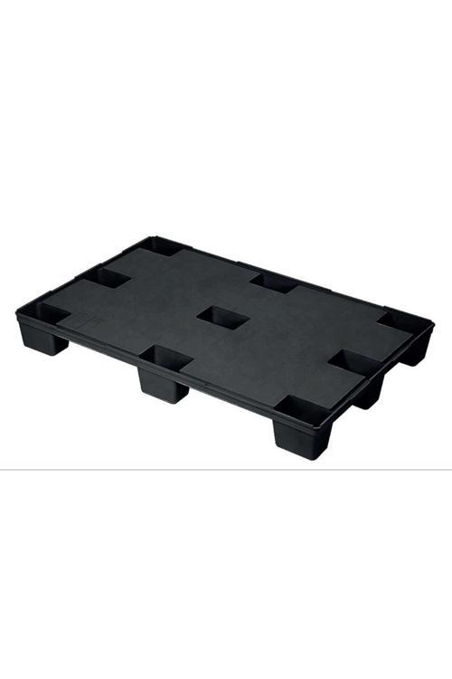 Plastik Euro Palet 80x120 Cm 2 Ton Taşıma Kapasitesi(Statik) Euro Palet (İstiflenebilir Palet)