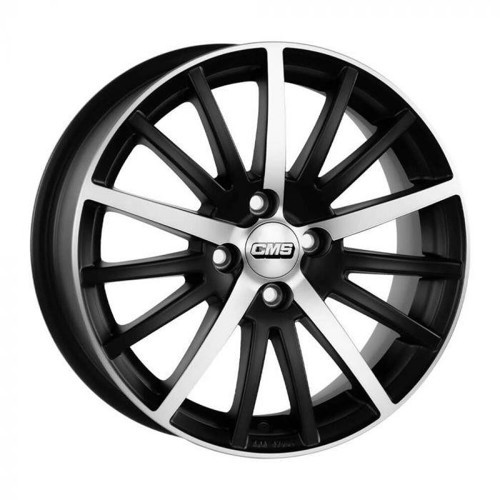 -465-27 6.5x15" -4x108 ET25 65.1 Complete Matt Black Jant (4 Adet)