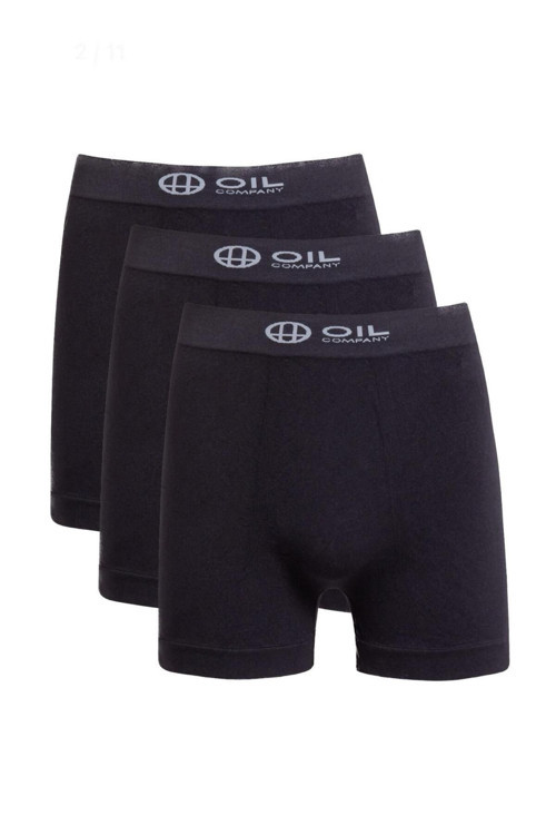 Termal Siyah 3'Lü Boxer Seamless Iıı. Seviye