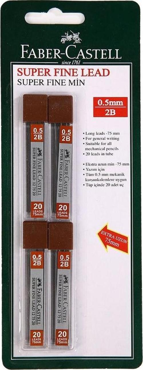 Faber-Castell Versatil Kalem Yedek Uç 0.5mm - 4'lü Paket