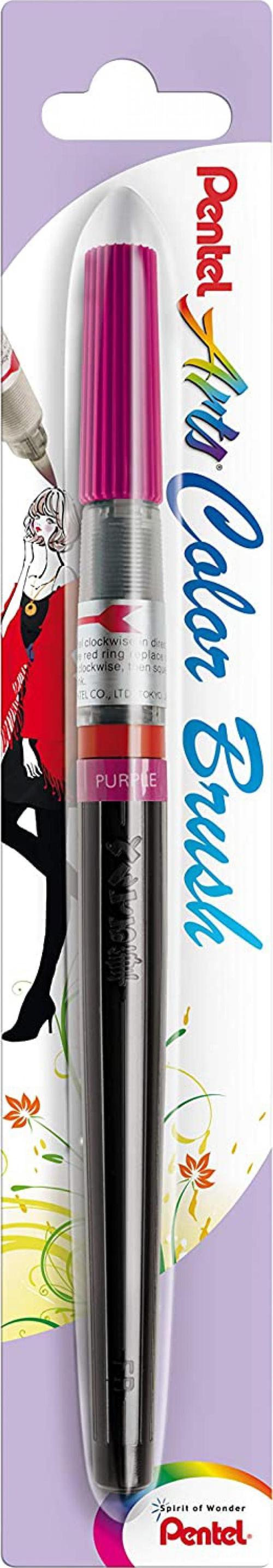 Arts Colour Brush Fırça Uçlu Boya Kalemi - Mor XGFL-150X