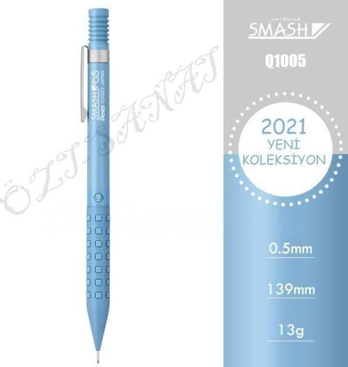Smash Q1005 2021 Özel Seri 0.5 mm Mekanik Kurşun Kalem Buz Mavisi