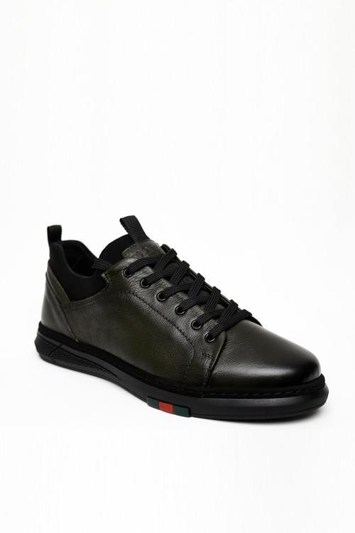 Erkek Haki Sneaker Casual Ayakkabı