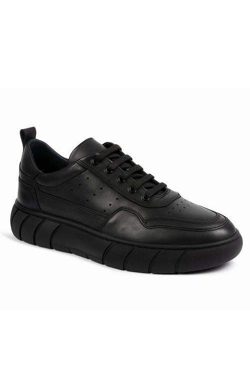  Erkek Siyah Mevsimlik Smart Casual Ayakkabı