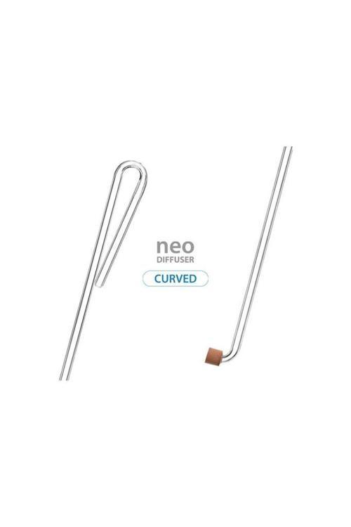 Co2 Diffuser Curved Tiny SS (Brown) 8mm