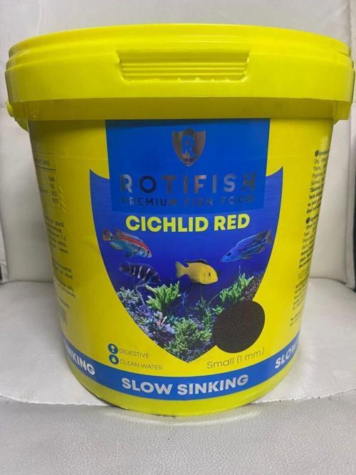 Cichlid Red Yavaş Batan Small (Etçil - 1mm) 5kg