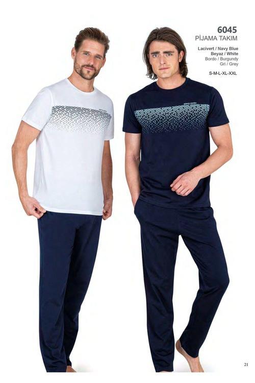 Erkek Pijama Takımı 6045