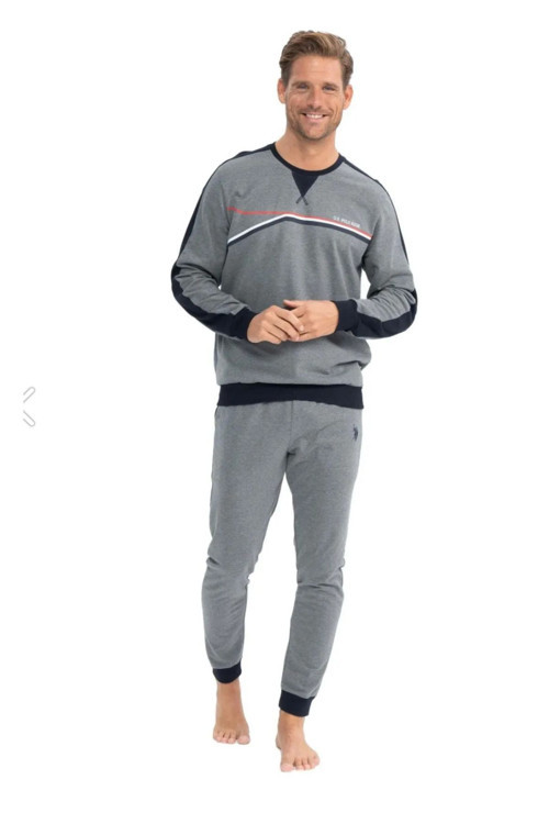 Erkek, Lisanslı, Uspa, Bisiklet Yaka, Eşofman Takım( 2024-2025 New Collection)