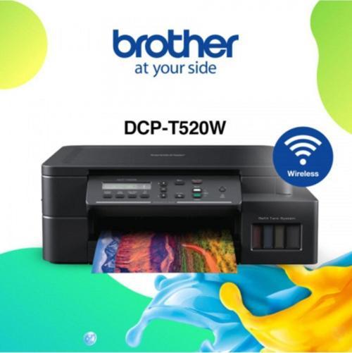 Renkli Mürekkep Tanklı Yazıcı, Tarayıcı, Fotokopi, Wifi Dcp-t520w