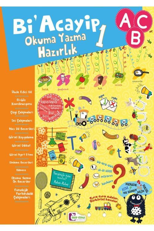 Bi'Acayip Okuma Yazma Hazırlık 1 - Okul Öncesi Eğitim