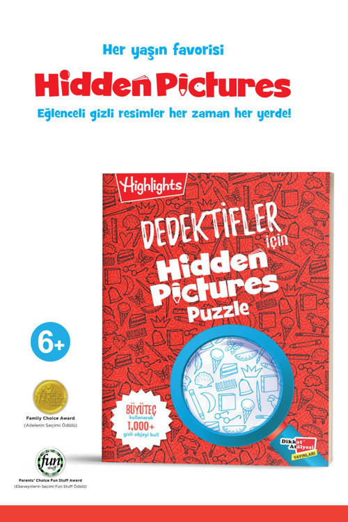 Dikkat Atölyesi Yayınları Highlihts Dedektifler Için Hidden Pictures Puzzle Kolektif