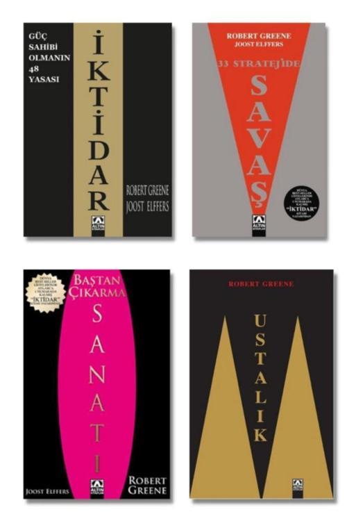 Altın Kitaplar Kitaplar Iktidar Ustalık 4 Kitap Set Robert Greene Set6050614808