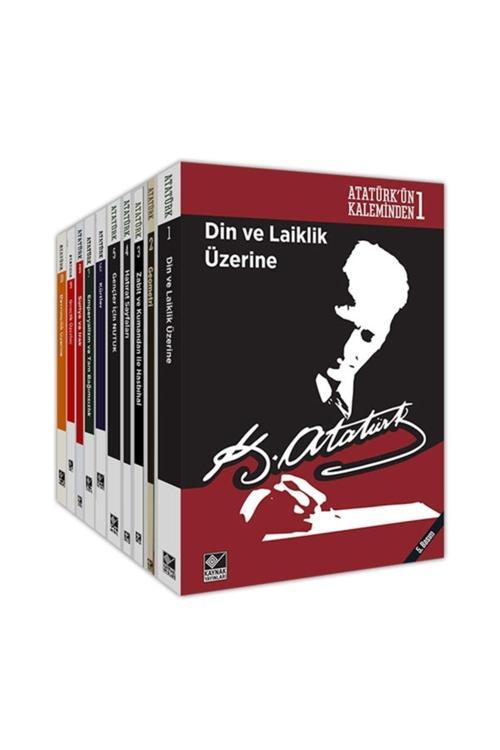 Kampanya Setleri Atatürk'Ün Kaleminden Seti (10 Kitap Takım) - Mustafa Kemal Atatürk