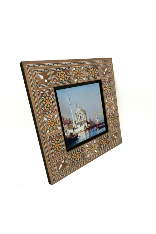 Ortaköy Camii Baskılı Mdf Tablo 20X20 Krt-38