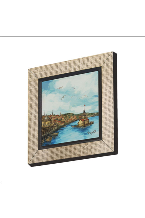 Kız Kulesi Baskılı Mdf Magnet Krt-019 Buzdolabı Süsü
