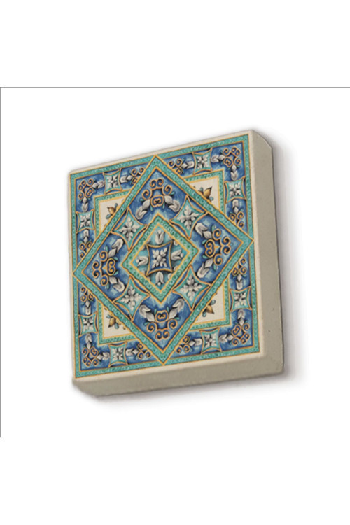 Italyan Deseni Baskılı Doğaltaş Magnetkd-075Buzdolabı Süsü