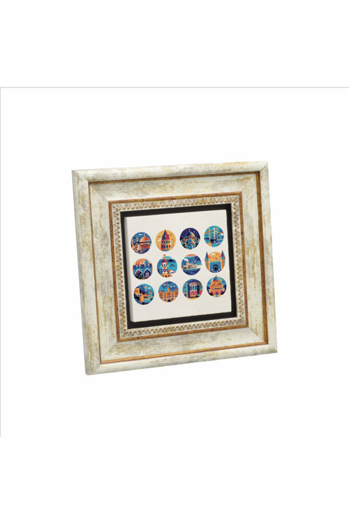 İstanbul Baskılı Doğaltaş Tablo 20X20 Krt-55