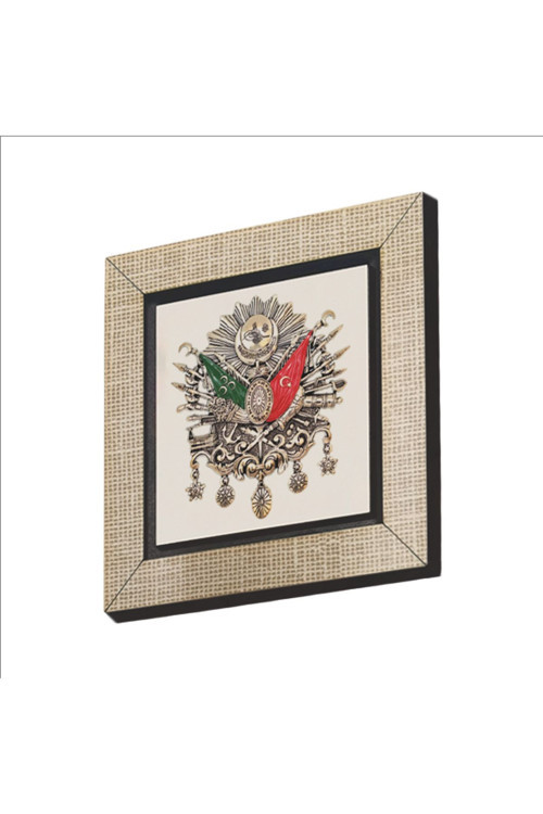 Osmanlı Arması Baskılı Mdf Magnetkrt-085