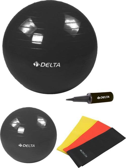 85 cm-20 cm Pilates Topu 3'lü Pilates Bandı Egzersiz Direnç Lastiği Pilates Topu Pompası Seti