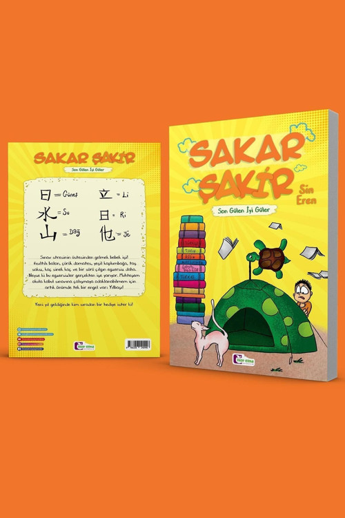 Mor Elma Yayıncılık Sakar Şakir 'Son Gülen Iyi Güler' Masal - Hikaye Kitabı