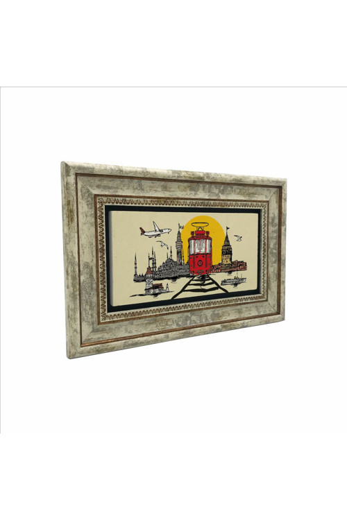 İstanbul Baskılı Doğaltaş Tablo 20X30 Drt-13