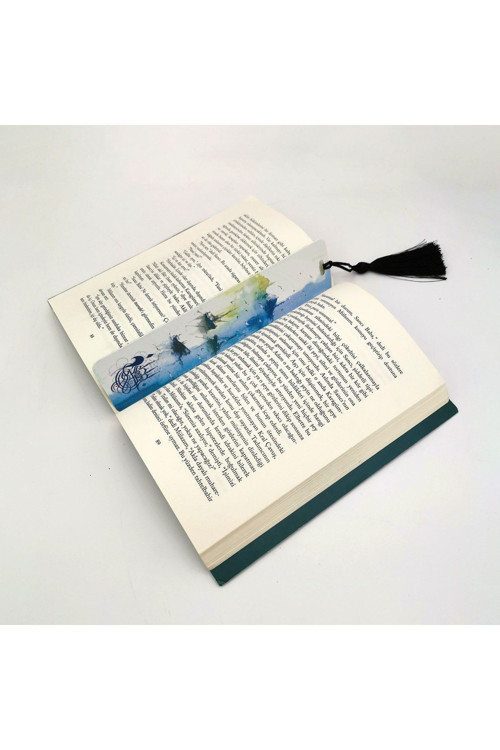 Istanbul Baskılı Püsküllü Kitap Ayracı (Hediyelik Bookmark Ayraç-088)