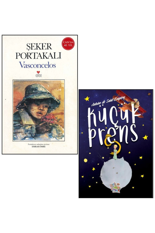 Parmak Çoçuk Şeker Portakalı Ve Küçük Prens, 2 Kitap Set