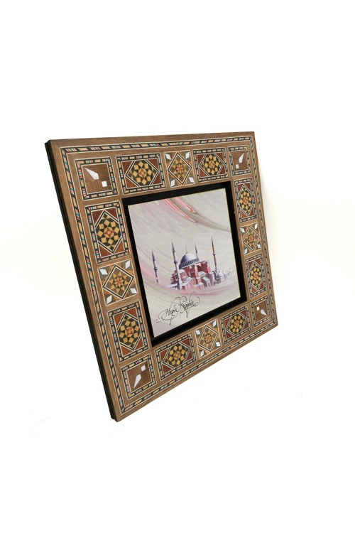 Ayasofya Camii Baskılı Mdf Tablo 20X20 Krt-2