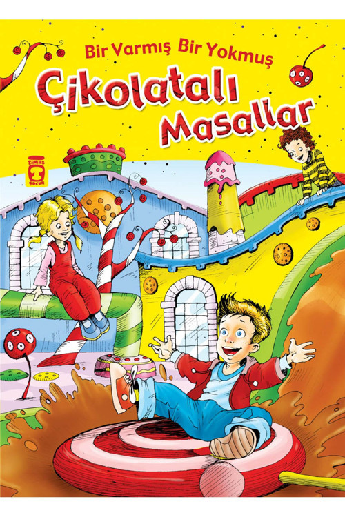 Timaş Yayınları Bir Varmış Bir Yokmuş Çikolatalı Masallar (Fleksi Cilt) - Nehir Aydın Gökduman