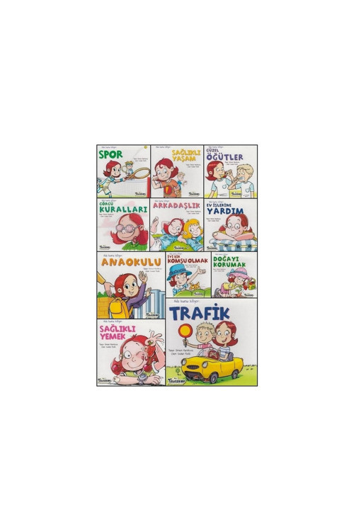 Yağmur Çocuk Ada Bunu Biliyor Serisi - 3 Yaş (11 Kitap)