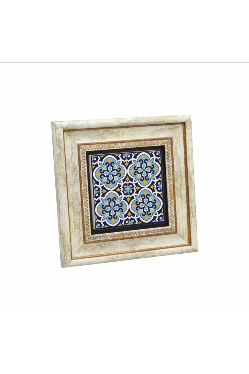 Italyan Deseni Baskılı Doğaltaş Tablo 20Cmx20Cm Kd-073