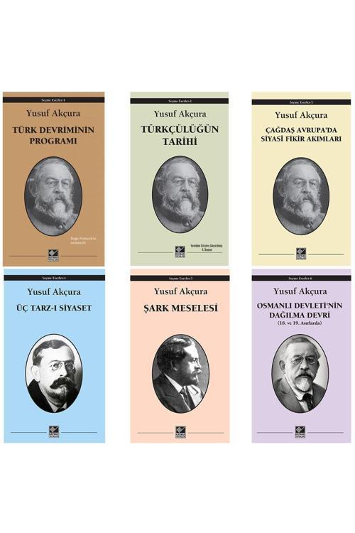 Kaynak Yayınları Yusuf Akçura Seçme Eserler (6 Kitap)