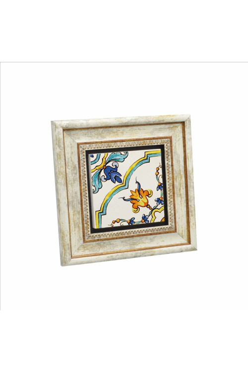 Italyan Deseni Baskılı Doğaltaş Tablo 20Cmx20Cm Kd-00830