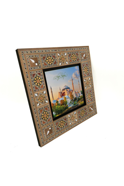 Ayasofya Camii Baskılı Mdf Tablo 20X20 Krt-1