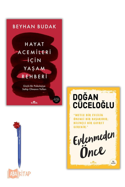 Kronik Kitap 1.Hayat Acemileri Için Yaşam Rehberi, Beyhan Budak 2.Evlenmeden Önce - Doğan Cüceloğlu, Kalem Hediye