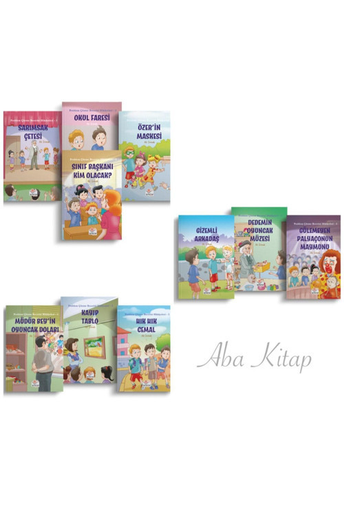 Problem Çözme Becerisi Hikayeleri 3 (10 Kitap) (3.Sınıf Okuma Hikaye Öykü Kitapları Seti)