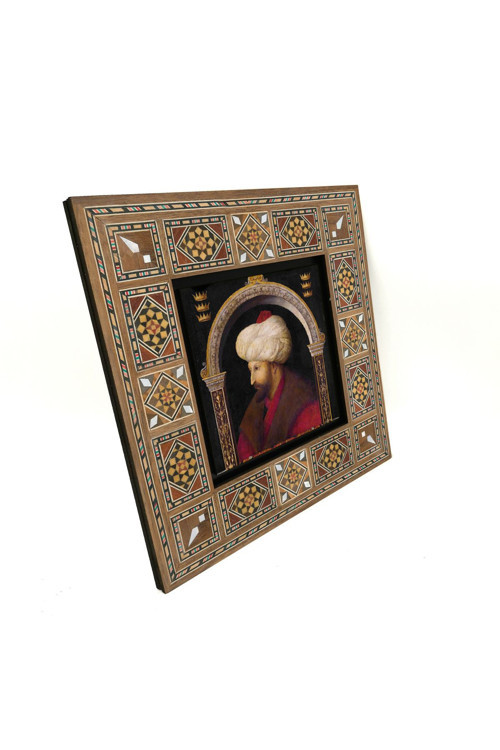 Fatih Sultan Mehmet Baskılı Mdf Tablo 20X20 Krt-88