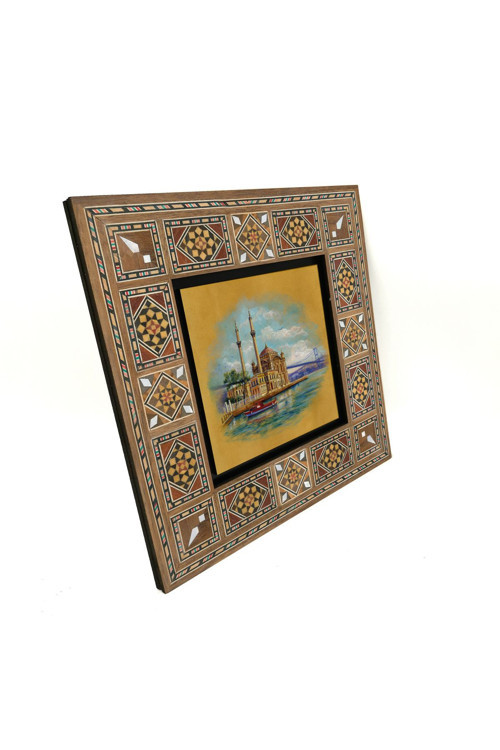 Ortaköy Camii Baskılı Mdf Tablo 20X20 Krt-36