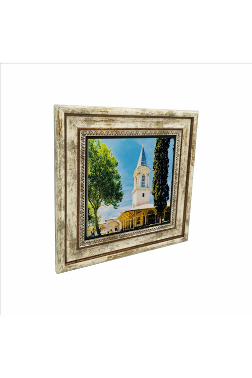 Adalet Kulesi (Topkapı Sarayı) Baskılı Doğaltaş Tablo (25x25 Krt-53)