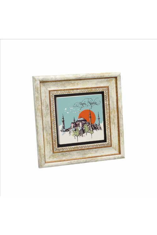 Ayasofya Camii Baskılı Doğaltaş Tablo 20X20 Krt-4
