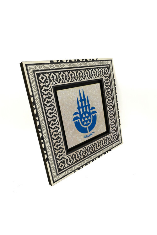 İstanbul Amblemi Baskılı Mdf Tablo 20X20 Krt-147