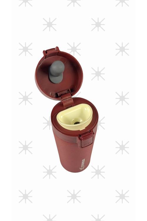 Starmug Sızdırmaz Kapaklı Paslanmaz Çelik Termos Bardak 380 Ml