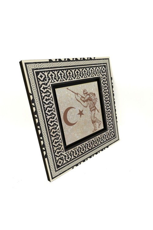 Kurtuluş Savaşı Sembolik Baskılı Mdf Tablo (20X20 Krt-107)