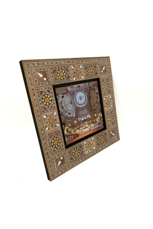 Sultanahmet Camii Içi Baskılı Mdf Tablo 20X20 Krt-16