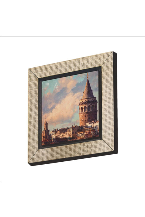 Galata Kulesi Baskılı Mdf Magnetkrt-022