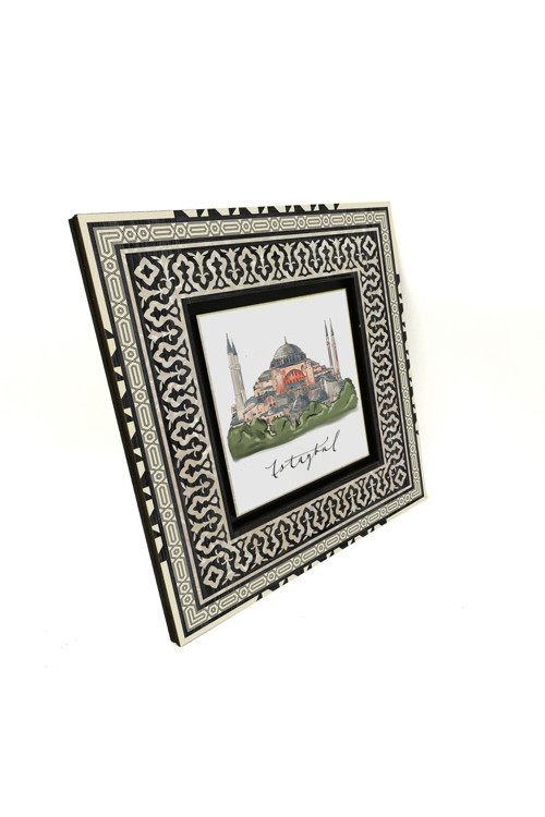 Ayasofya Camii Baskılı Mdf Tablo 20X20 Krt-6