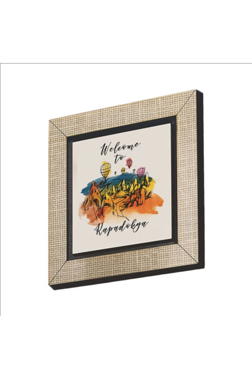 Kapadokya Baskılı Mdf Magnetkrt-118