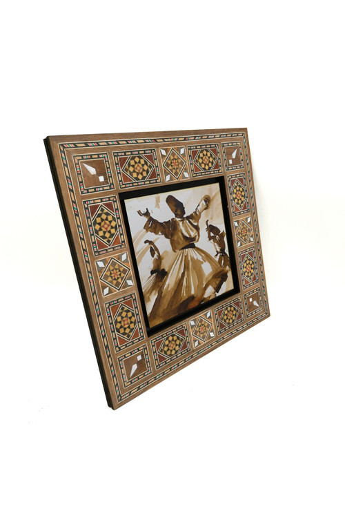 Semazen Baskılı Mdf Tablo 20X20 Krt-76