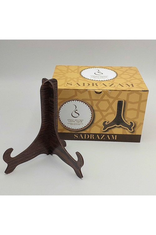 Ahşap Mdf Çerçeve Tabak Ayağı Stand Şövalye ( 15 Cm Büyük Boy 36 Adet )