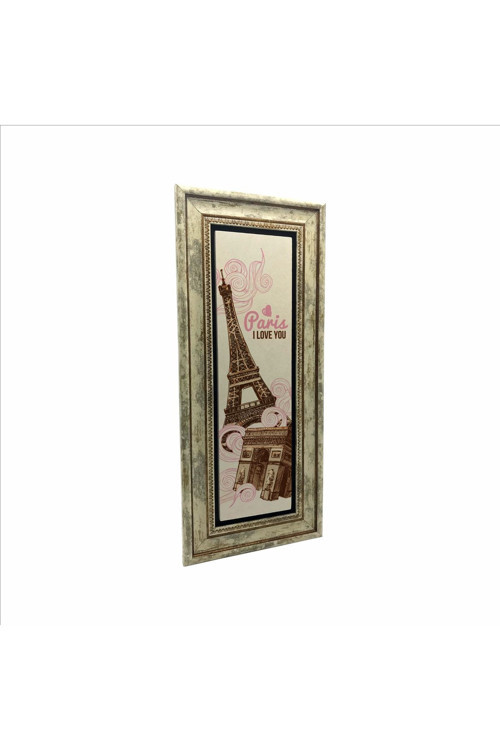Paris Baskılı Doğaltaş Tablo 20Cmx46 Cm Udg-093
